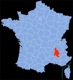 Département : 26 - Drôme - Localisation sur la carte