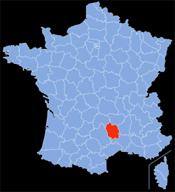 Département : 48 - Lozère - Localisation sur la carte