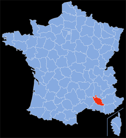 Département : 84 - Vaucluse - Localisation sur la carte