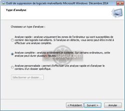 Microsoft MSRT ( "Malicious Software Removal Tool" - "Outil de suppression de logiciel malveillant ")