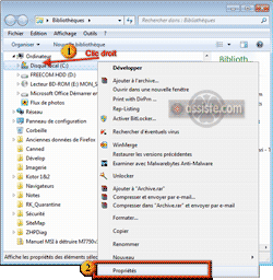 Nettoyage de disque (assistant cleanmgr.exe de Windows)