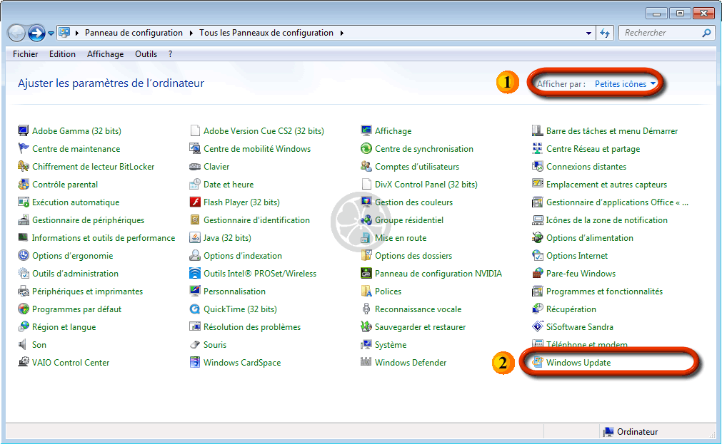 Windows Vista Afficher Extensions