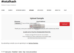 TotalHash (cymru.com) Antivirus multimoteurs gratuits en ligne