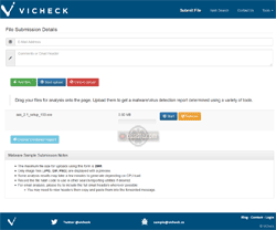 ViCheck (vicheck.ca) Antivirus multimoteurs gratuits en ligne
