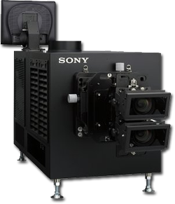 Projecteur Sony SRX-R515P haute résolution (résolution 4K - 4096 * 2160) équipé d'un système 3D double objectif polarisant