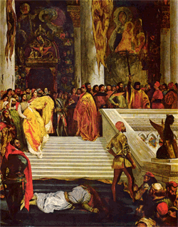 L’exécution de Marino Faliero : Eugène Delacroix (1827)