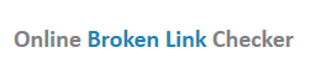 Online Broken Link Checker - Analyse de la vitesse de chargement d'une page Web