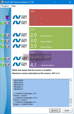 .NET Version Detector - Microsoft .NET Framework