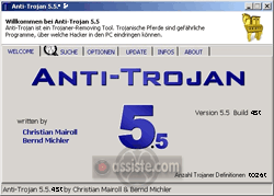 Anti-trojan V 5.5; Andreas Haak; Christian-Mairoll; Bernd-Michler; Précurseur d'A² puis d'Emsisoft Anti-Malware