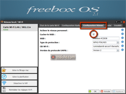 Freebox V6 et se cacher des réseaux Wi-Fi de proximité