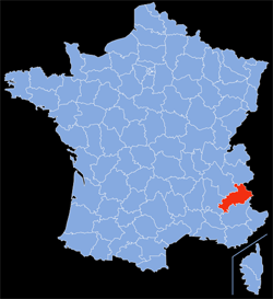 Département : 05 - Hautes-Alpes - Localisation sur la carte