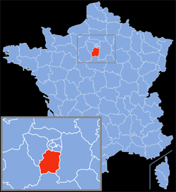 Département : 91 - Essonne - Localisation sur la carte