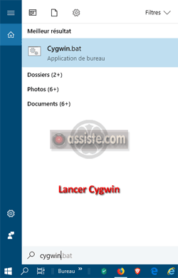 Cygwin - Invite de commande sous Windows faisant tourner des commandes Unix et BSD