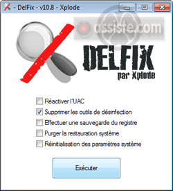 (Delete Fix tools - Supression des outils de correction/réparation)