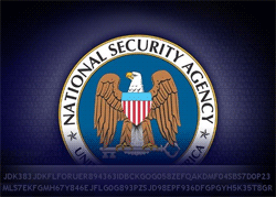 Réseau Echelon - Logo NSA
