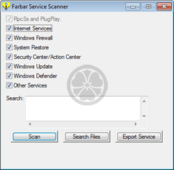 Farbar Service Scanner (FSS)