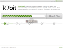 IObit Cloud (iobit.com) Analyse comportementale d'un objet numérique confiné dans un sandbox