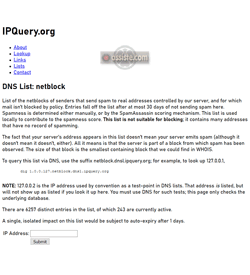 IPQuery.org  () DNSBL