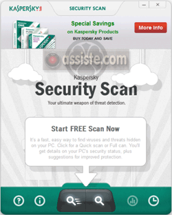 Kaspersky Security Scan - Utilisation
