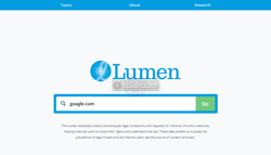 Lumen - Web-réputation d'un site Web