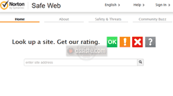Norton Safe Web - Web-réputation d'un site Web