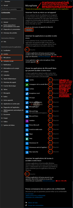 Paramètres de confidentialité Windows - étape 09