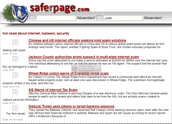 SaferPage - Web-réputation d'un site Web