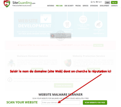 SiteGuarding - Web-réputation d'un site Web et sécurité de son hébergement 
