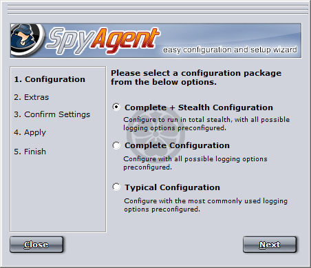 Spytech SpyAgent - Keylogger - Installation