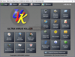 Ultra Virus Killer (carifred.com) <br>Page d'accueil<br>