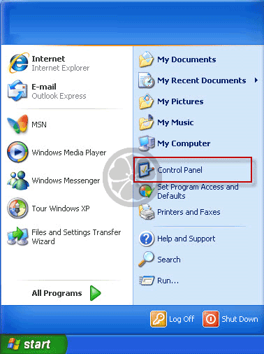 Windows XP - Panneau de configuration