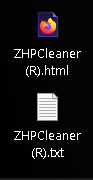 ZHPCleaner (version 4 - 2022) - Visualisation du rapport.