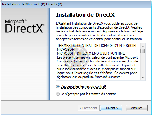 directx 9.0b gratuitement