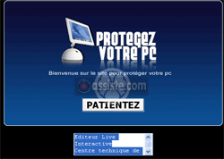 Le site protegezvotrepc.com utilise crapuleusement, à l'insu de ses visiteurs et utilisateurs, un dialer