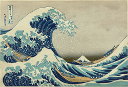 Hokusai - La Grande Vague de Kanagawa (1831)