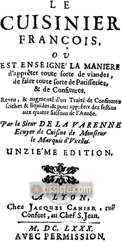 Duxelles - On la doit à François Pierre de La Varenne, cuisinier du marquis d’Uxelles, à qui il l’a dédiée.